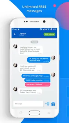 BC Talk Messenger android App screenshot 3
